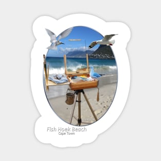 FishHoek Beach - Cape Town Sticker